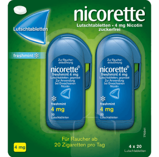 nicorette® Lutschtabletten 4 mg